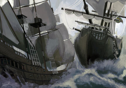 財宝船とロードアイランドの悪魔たち